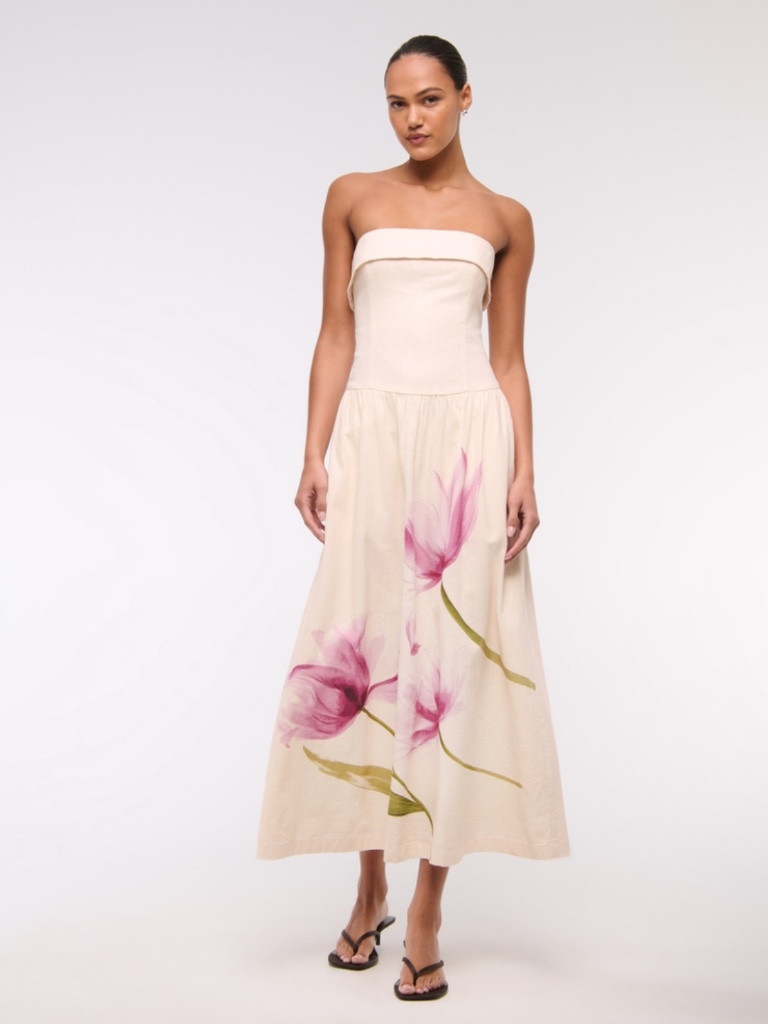 Nwt Linen Drop Waist